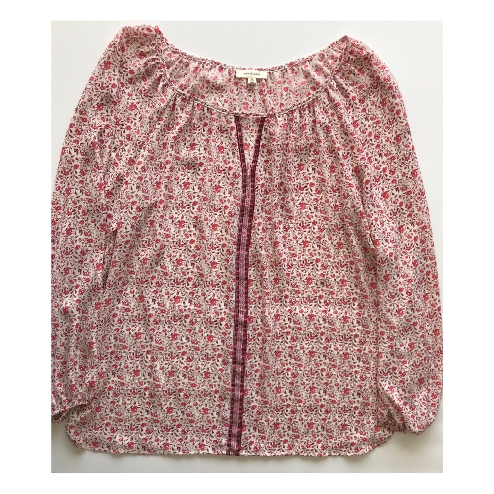 Max Studio Flowy Blouse